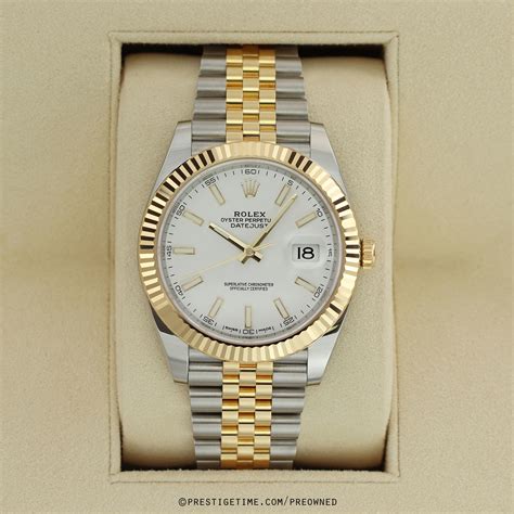 rolex datejust 41 pre owned